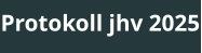 Protokoll jhv 2025