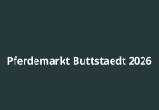 Pferdemarkt Buttstaedt 2026
